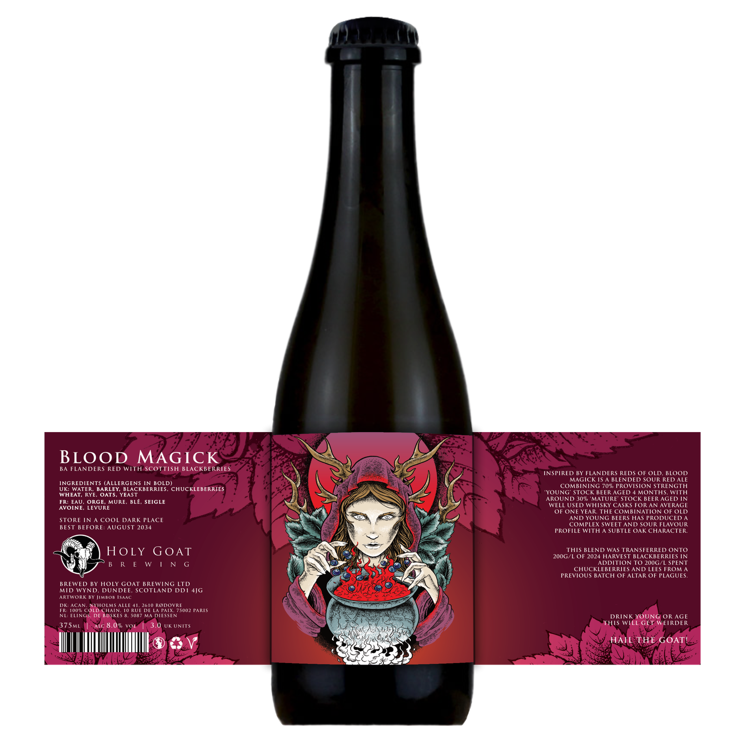 Holy Goat Blood Magick BA Flanders Red Holy Goat Blood Magick BA Flanders Red