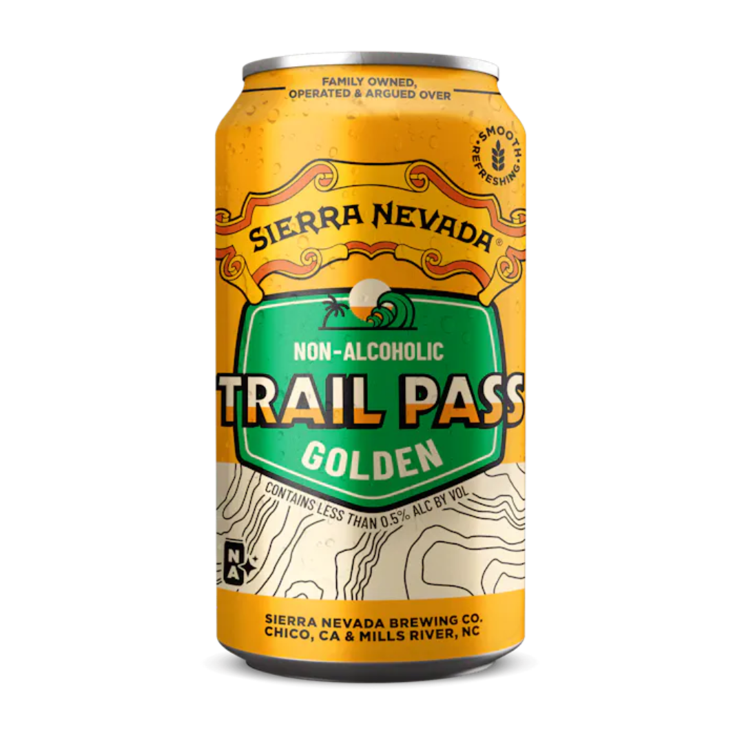 Sierra Nevada Non Alcoholic Trail Pass Golden