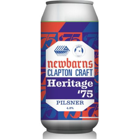 Newbarns x Clapton Craft Heritage '75 Pilsner Newbarns x Clapton Craft Heritage '75 Pilsner