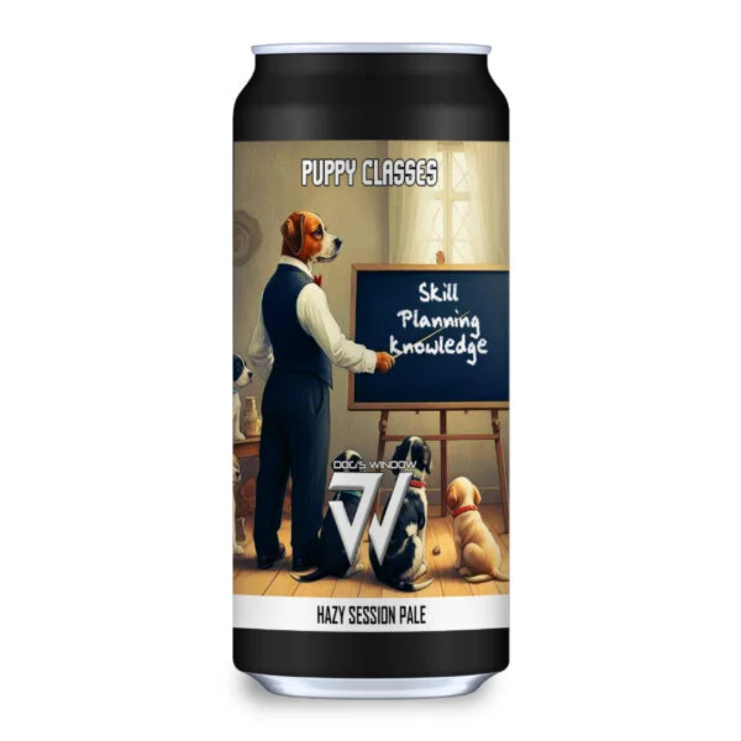 Dog&#39;s Window Puppy Classes Hazy Session Pale Ale