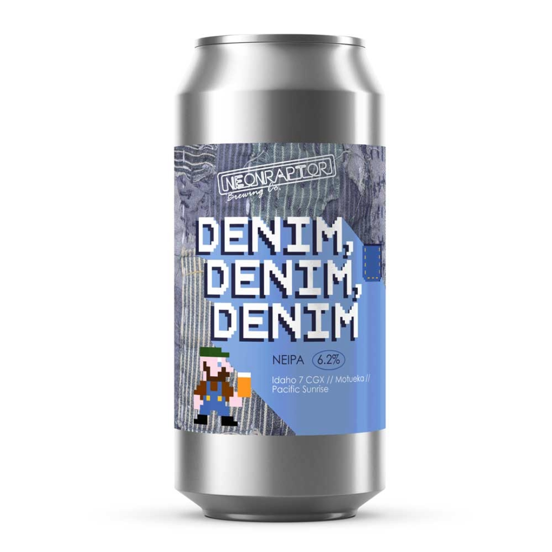 Neon Raptor Denim Denim Denim NE IPA