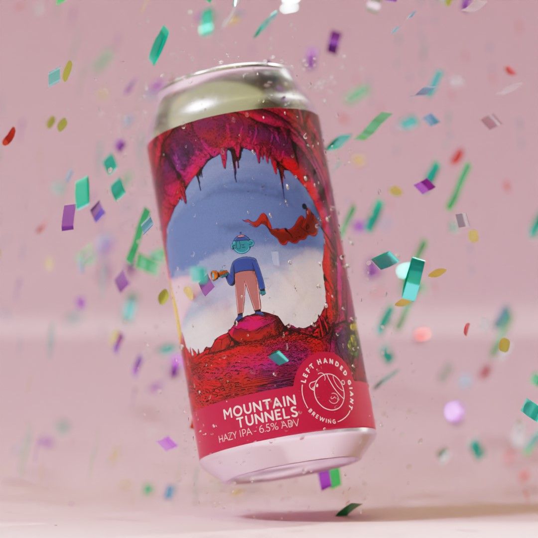 Left Handed Giant Mountain Tunnels Hazy IPA Left Handed Giant Mountain Tunnels Hazy IPA