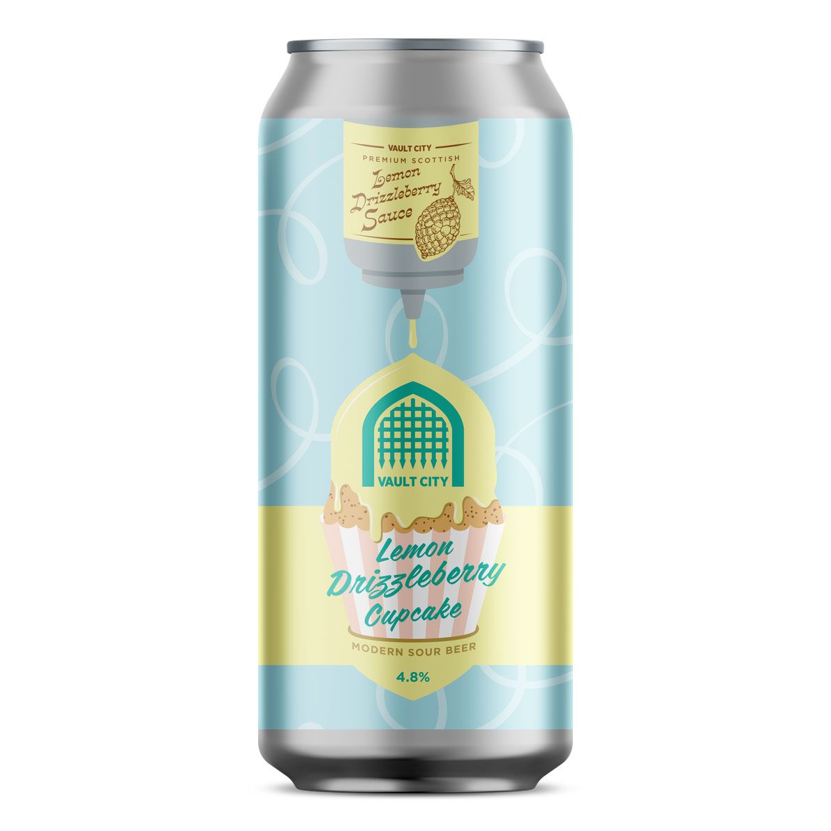 Vault City Lemon Drizzleberry Cupcake Sour