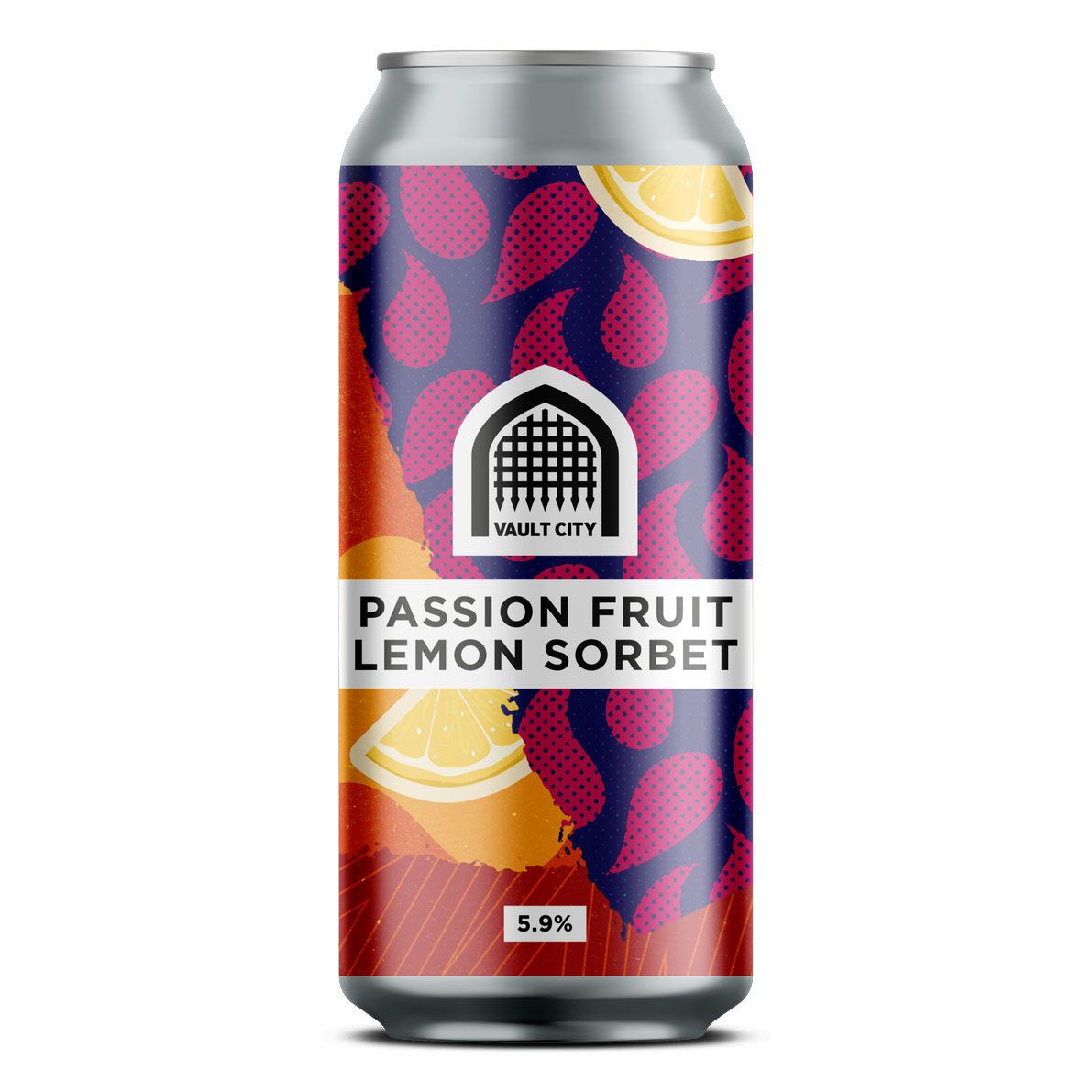 Vault City Passion Fruit Lemon Sorbet Sour