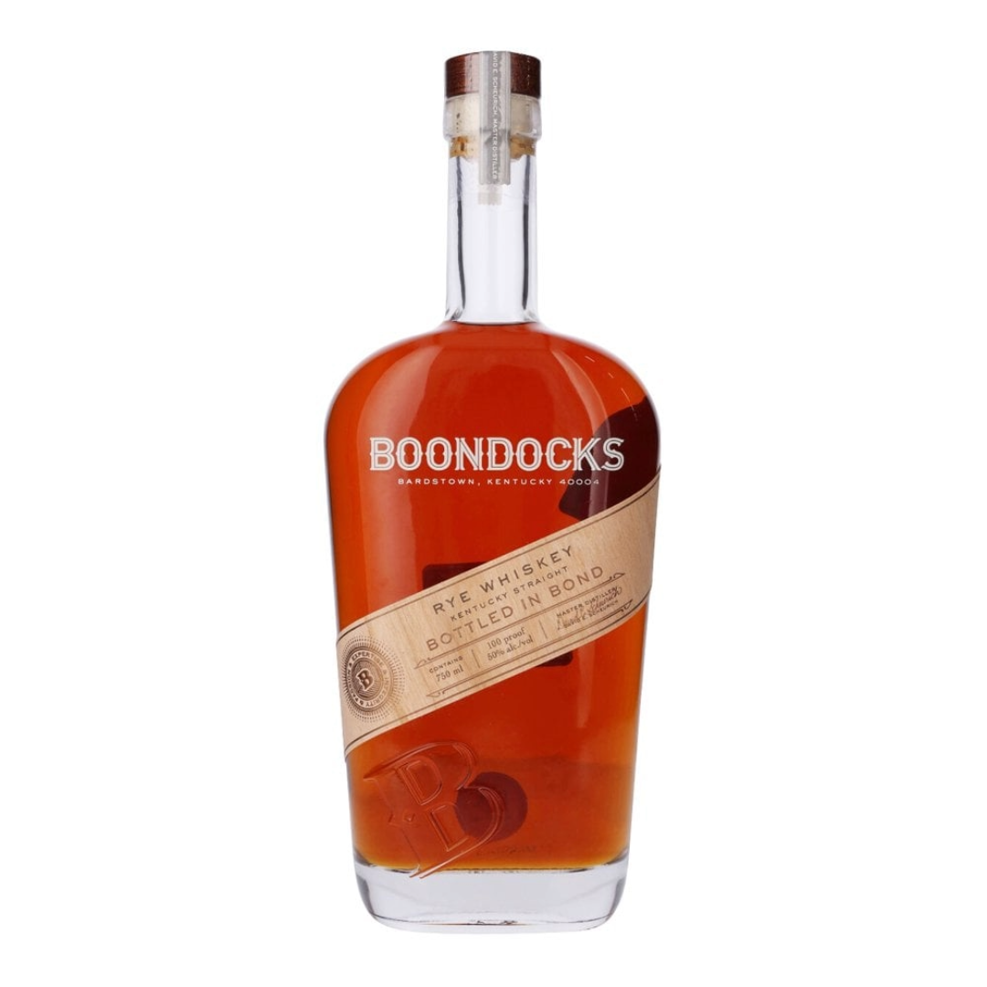 Boondocks Bottle In Bond Rye Whiskey