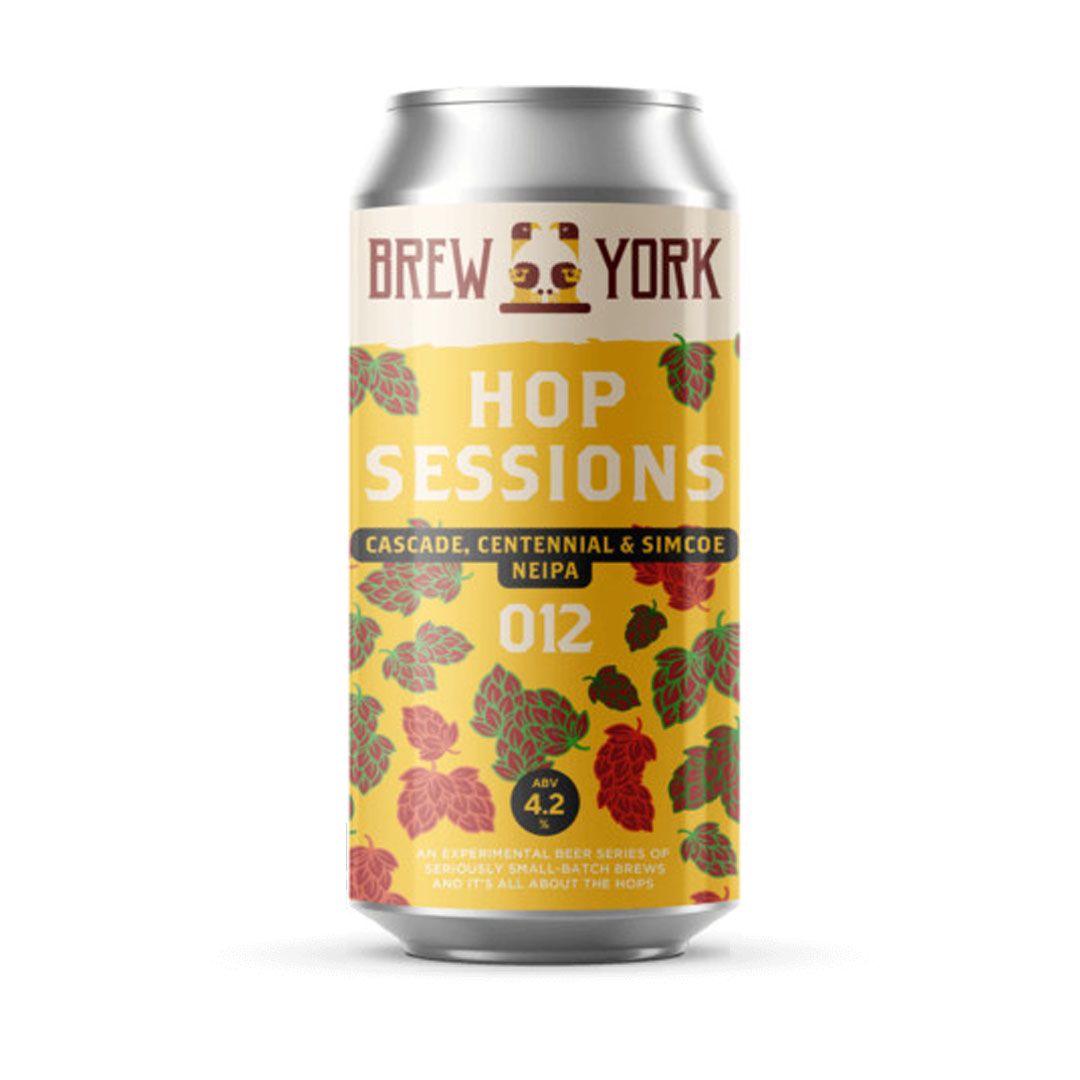 Brew York Hop Sessions 012 Cascade, Centennial & Simcoe NE IPA Brew York Hop Sessions 012 Cascade, Centennial & Simcoe NE IPA