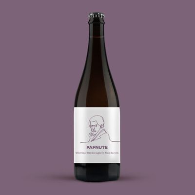 Pomona Island PAFNUTE Wild Sour Red Ale aged in Fino Barrels