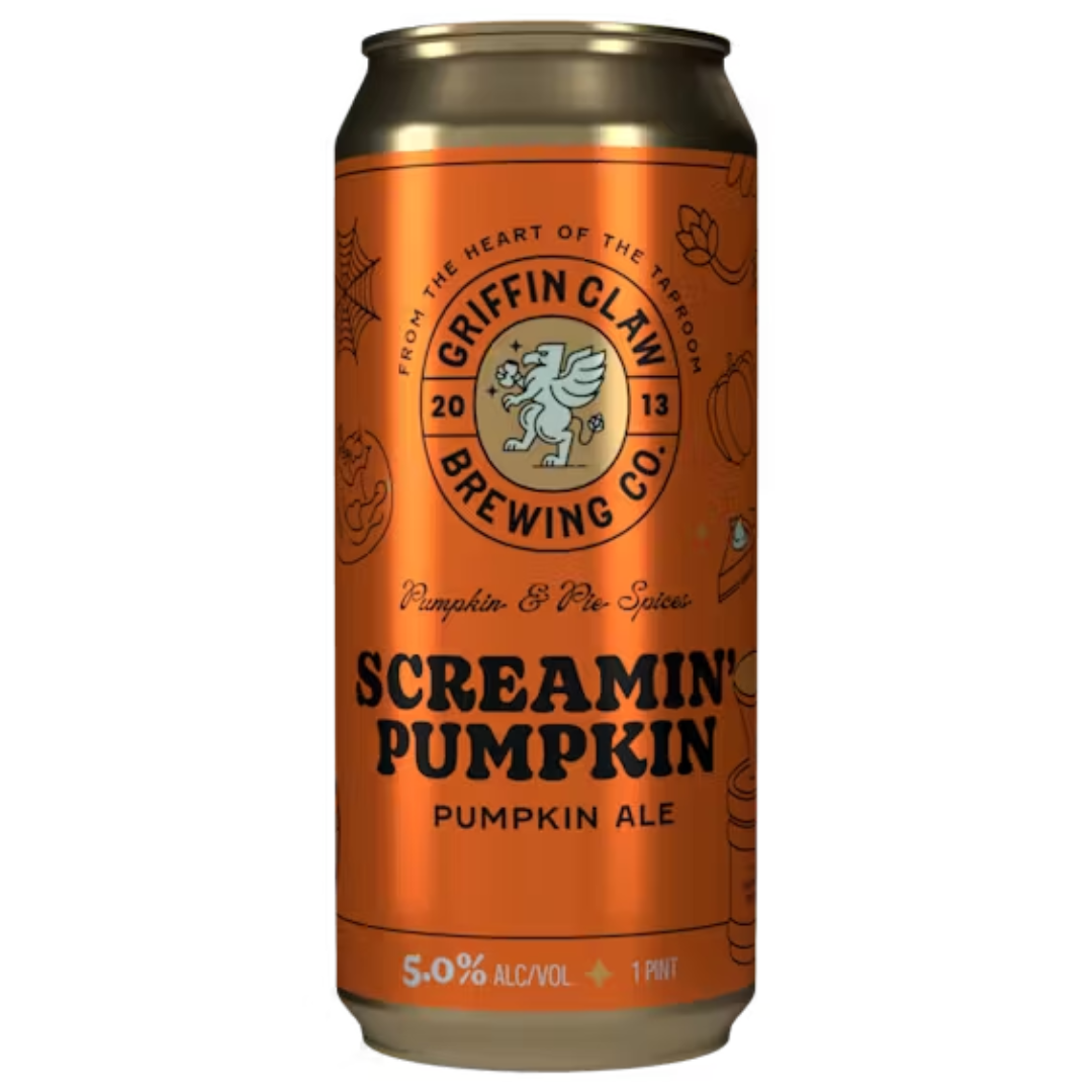 Griffin Claw Screamin' Pumpkin Ale Griffin Claw Screamin' Pumpkin Ale