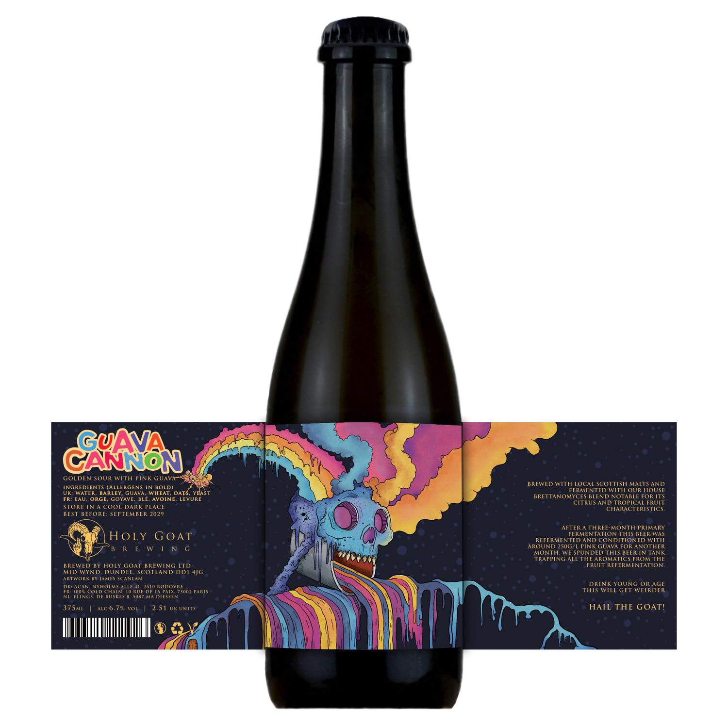 Holy Goat Guava Cannon Golden Sour Holy Goat Guava Cannon Golden Sour