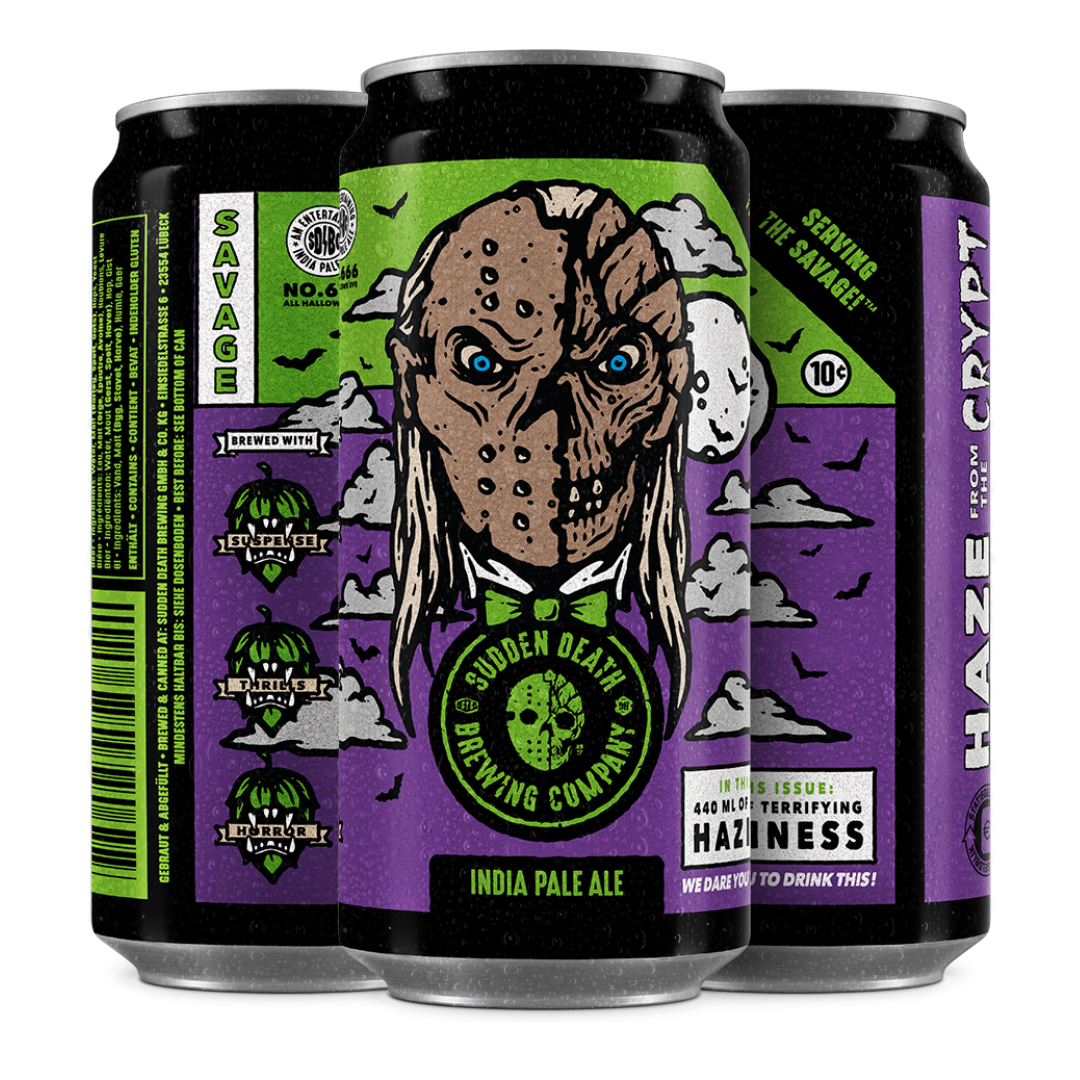 Sudden Death Haze From The Crypt Hell Champion NE IPA