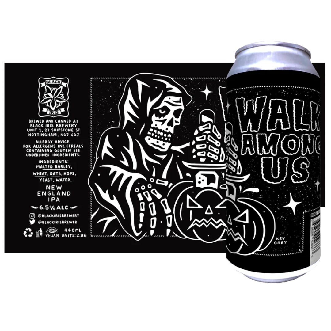 Black Iris Walk Among Us NE IPA Black Iris Walk Among Us NE IPA