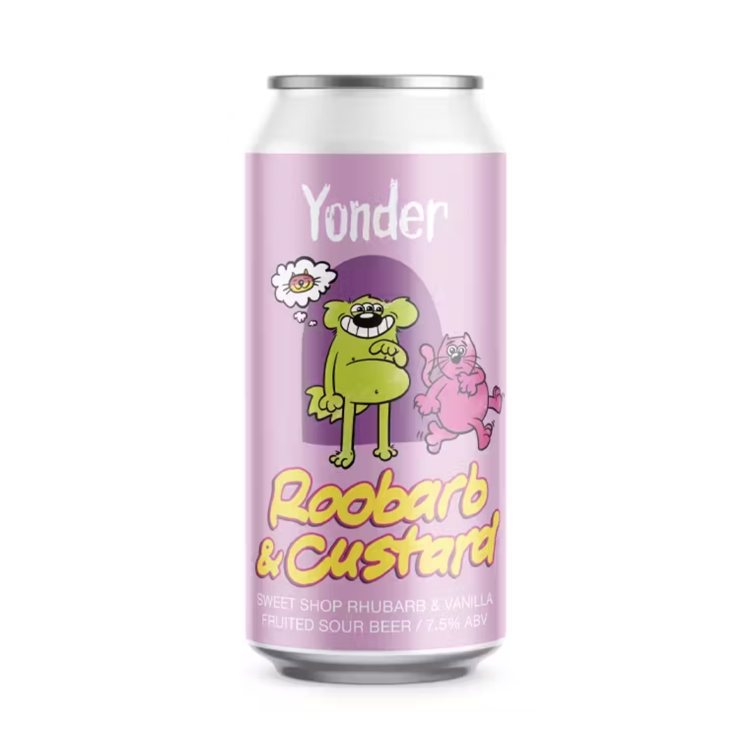 Yonder Roobarb &amp; Custard Fruited Sour