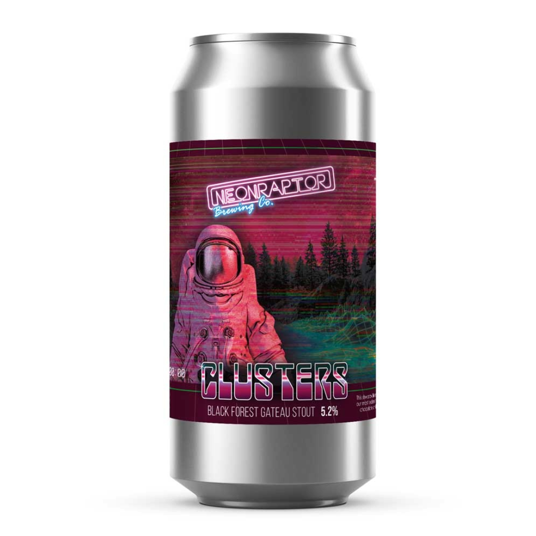 Neon Raptor Clusters Black Forest Gateau Stout Neon Raptor Clusters Black Forest Gateau Stout