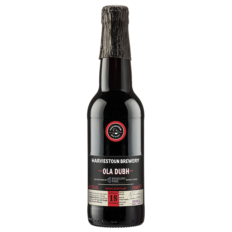 Harviestoun Ola Dubh 18 Year Old BA Stout