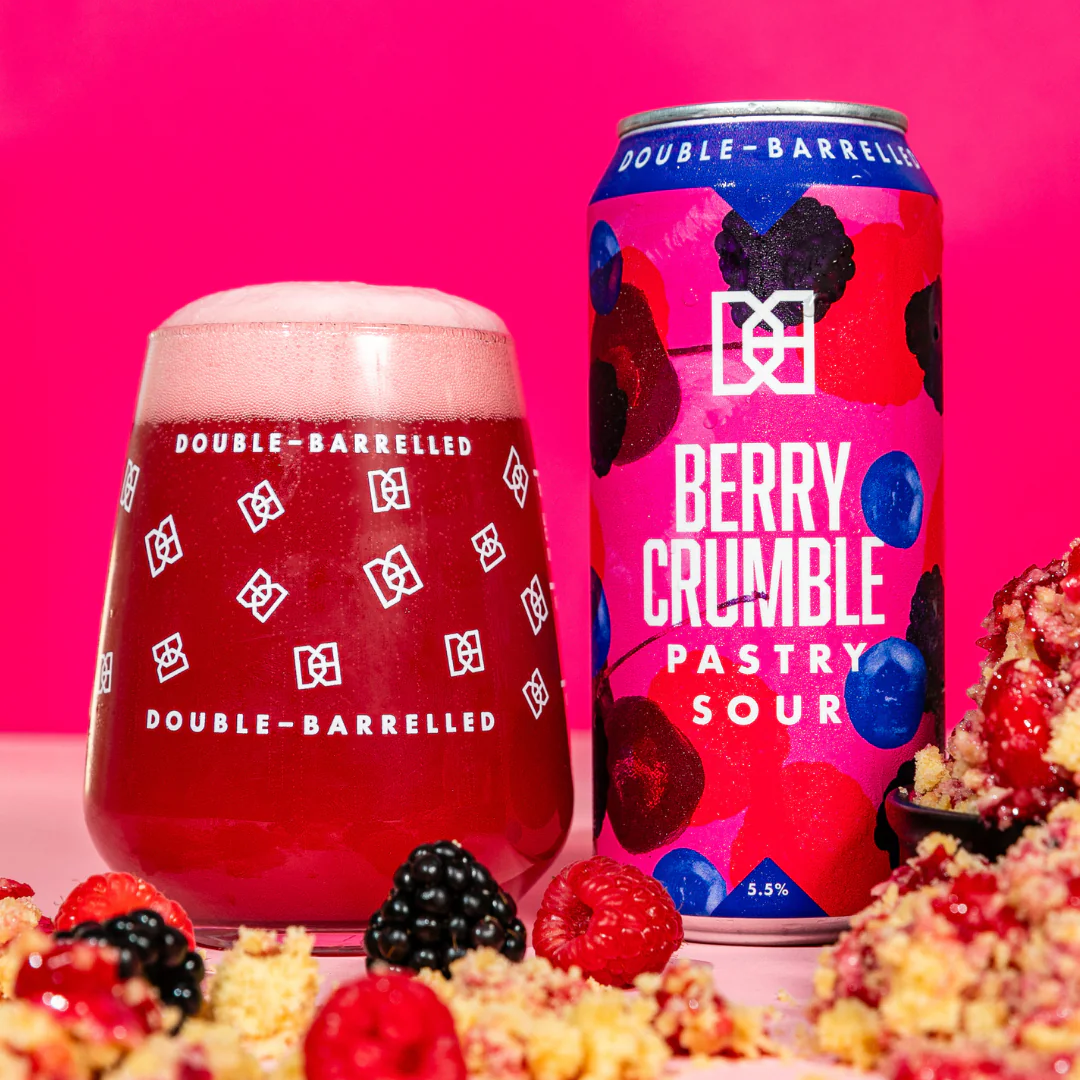 Double Barrelled Berry Crumble Pastry Sour Double Barrelled Berry Crumble Pastry Sour