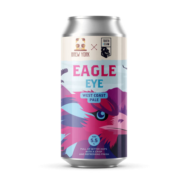 Brew York x Tooth & Claw Eagle Eye WC Pale Ale Brew York x Tooth & Claw Eagle Eye WC Pale Ale