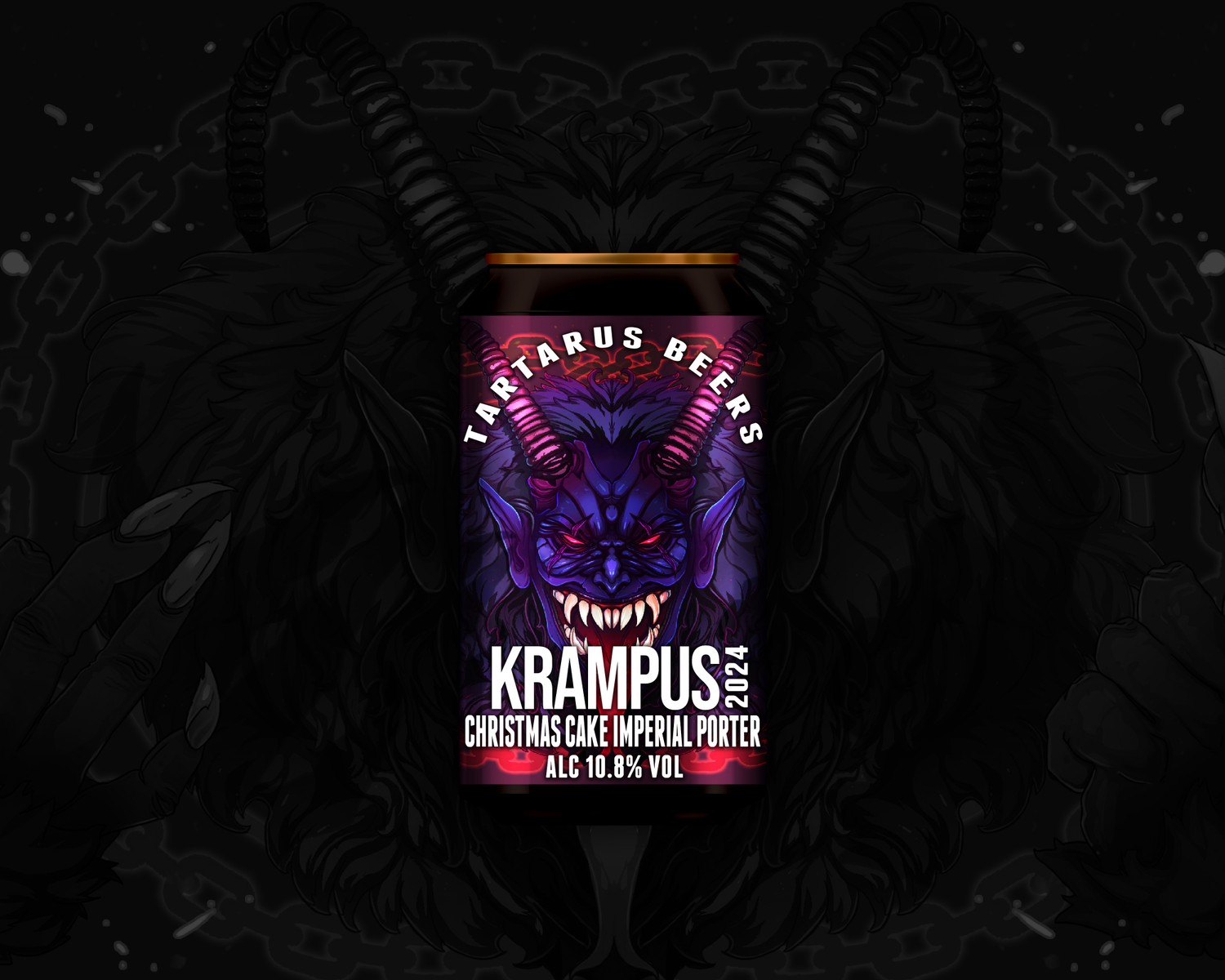 Tartarus Krampus 2024 Christmas Cake Imperial Porter