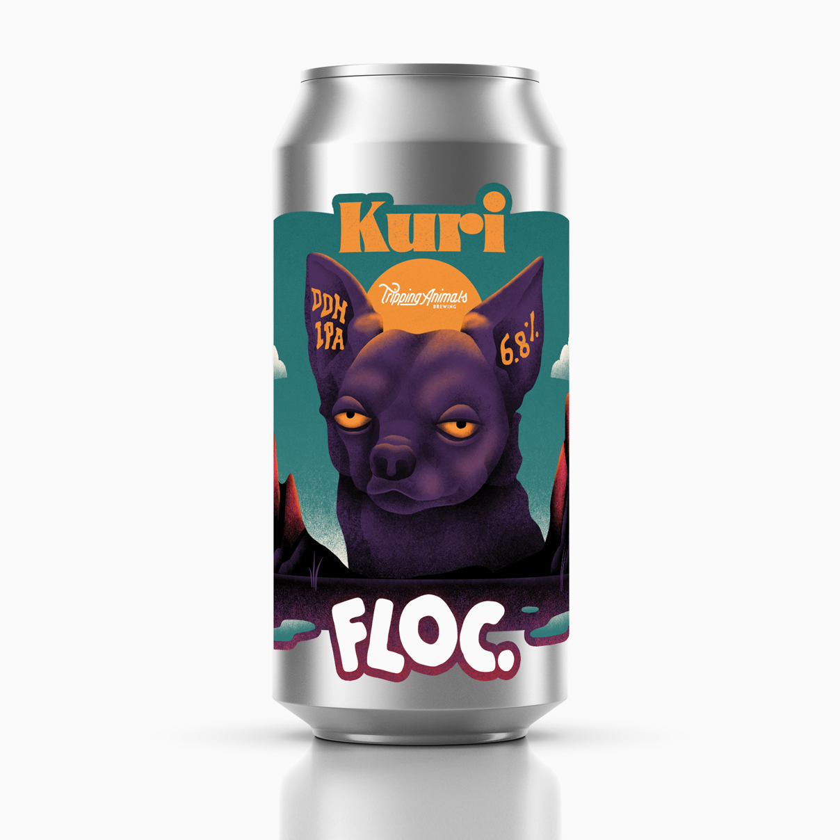 Floc x Tripping Animals Kuri DDH IPA Floc x Tripping Animals Kuri DDH IPA