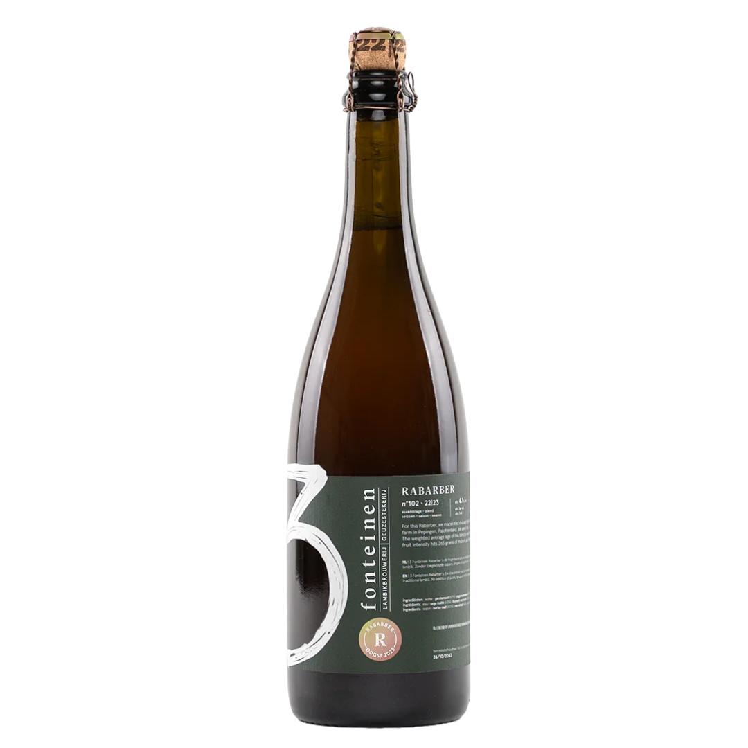 3 Fonteinen Rabarber Oogst 2023 Lambic