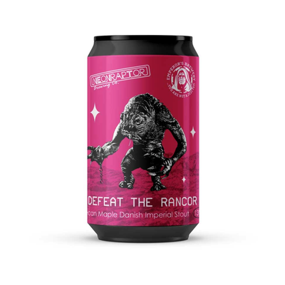 Neon Raptor x Emperor&#39;s Defeat The Rancor Imperial Stout