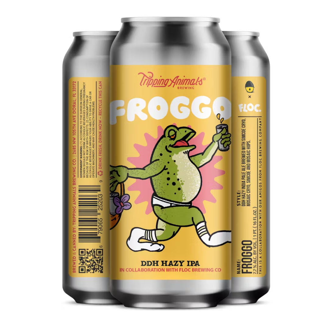 Tripping Animals x Floc Froggo DDH Hazy IPA