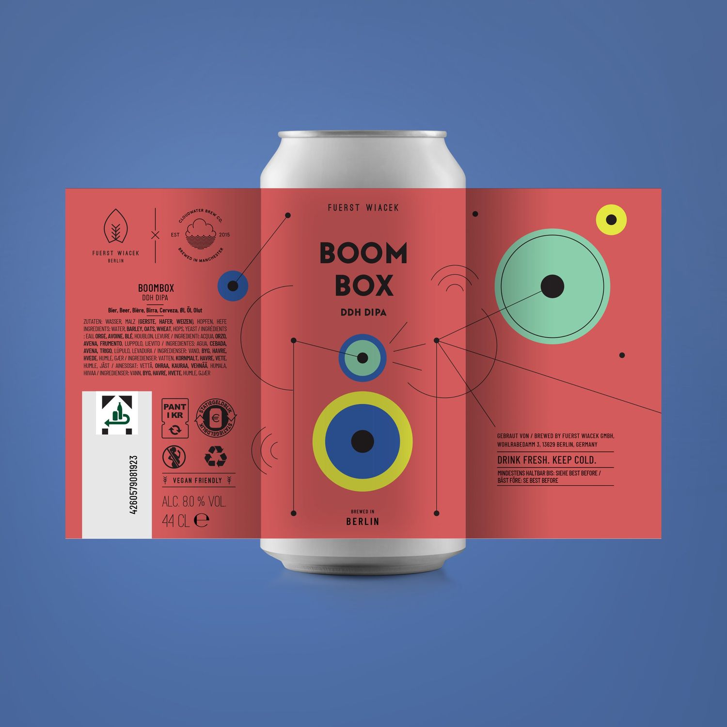 Fuerst Wiacek x Cloudwater Boombox DDH DIPA Fuerst Wiacek x Cloudwater Boombox DDH DIPA