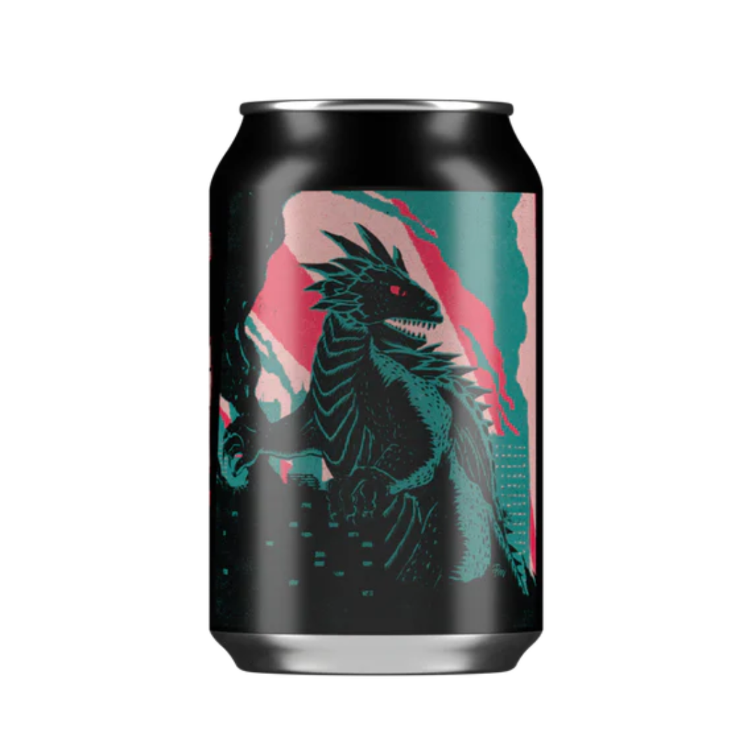 Fierce x Neon Raptor Very Big Dragon Imperial Stout Fierce x Neon Raptor Very Big Dragon Imperial Stout