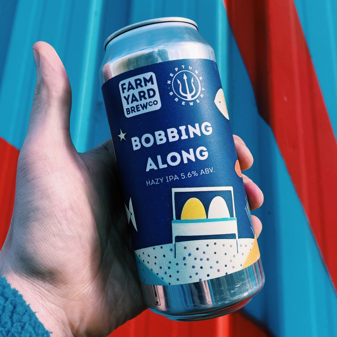 Farm Yard x Neptune Bobbing Along Hazy IPA