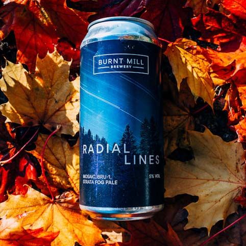 Burnt Mill Radial Lines Fog Pale Ale