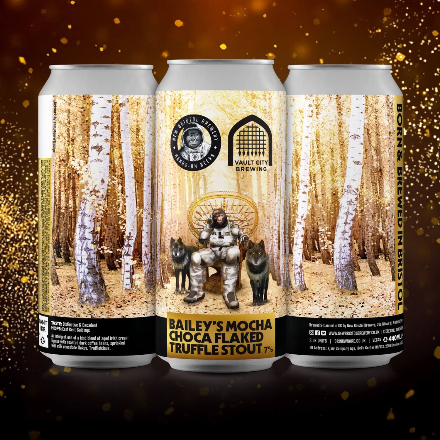 New Bristol x Vault City Bailey&#39;s Mocha Choca Flaked Truffle Stout