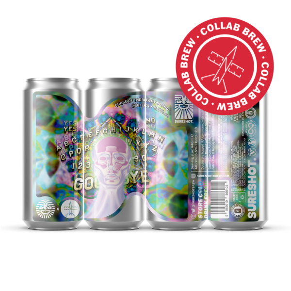 Sureshot x Elmeleven Curse Of The Weggy Board DDH IPA Sureshot x Elmeleven Curse Of The Weggy Board DDH IPA