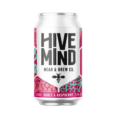 Hive Mind Honey &amp; Raspberry Sparkling Mead