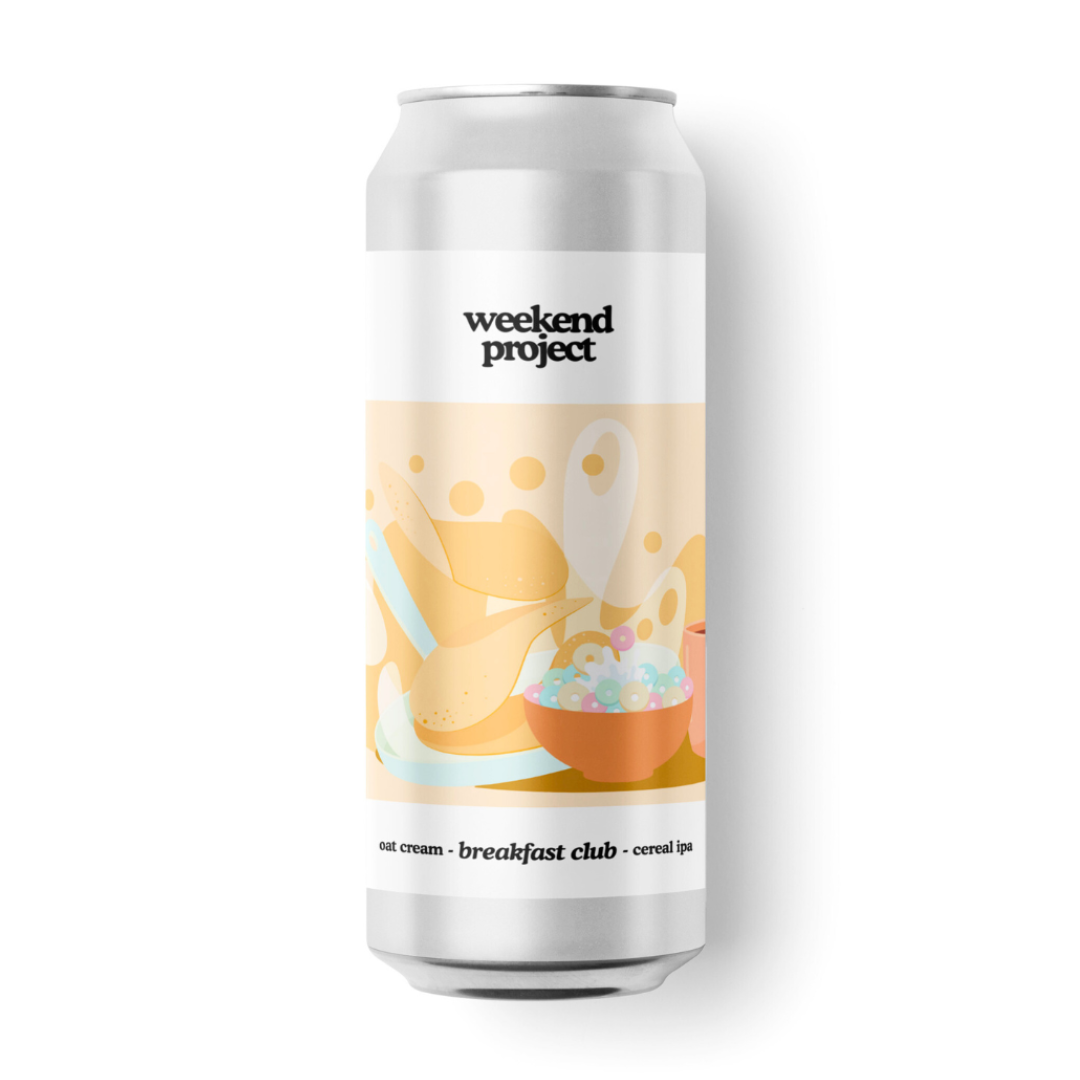 Weekend Project Breakfast Club Oat Cream Cereal IPA Weekend Project Breakfast Club Oat Cream Cereal IPA