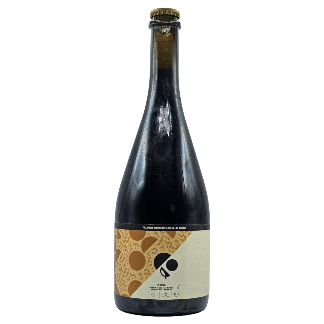 Full Circle Call of Quercus Moose BBA Imperial American Maple Brown Ale Full Circle Call of Quercus Moose BBA Imperial American Maple Brown Ale