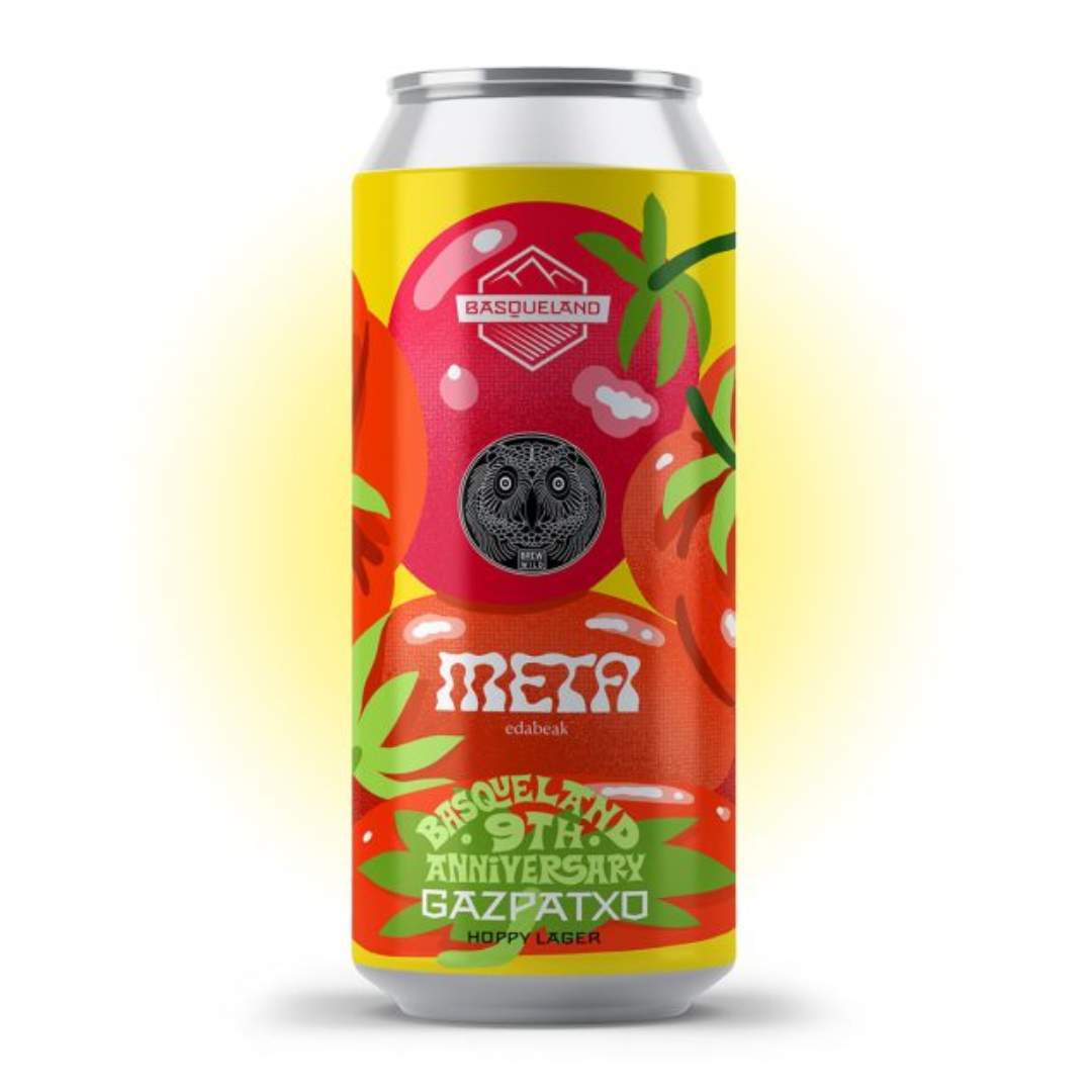 Basqueland x La Quince x Meta Edabeak Gazpatxo Hoppy Lager