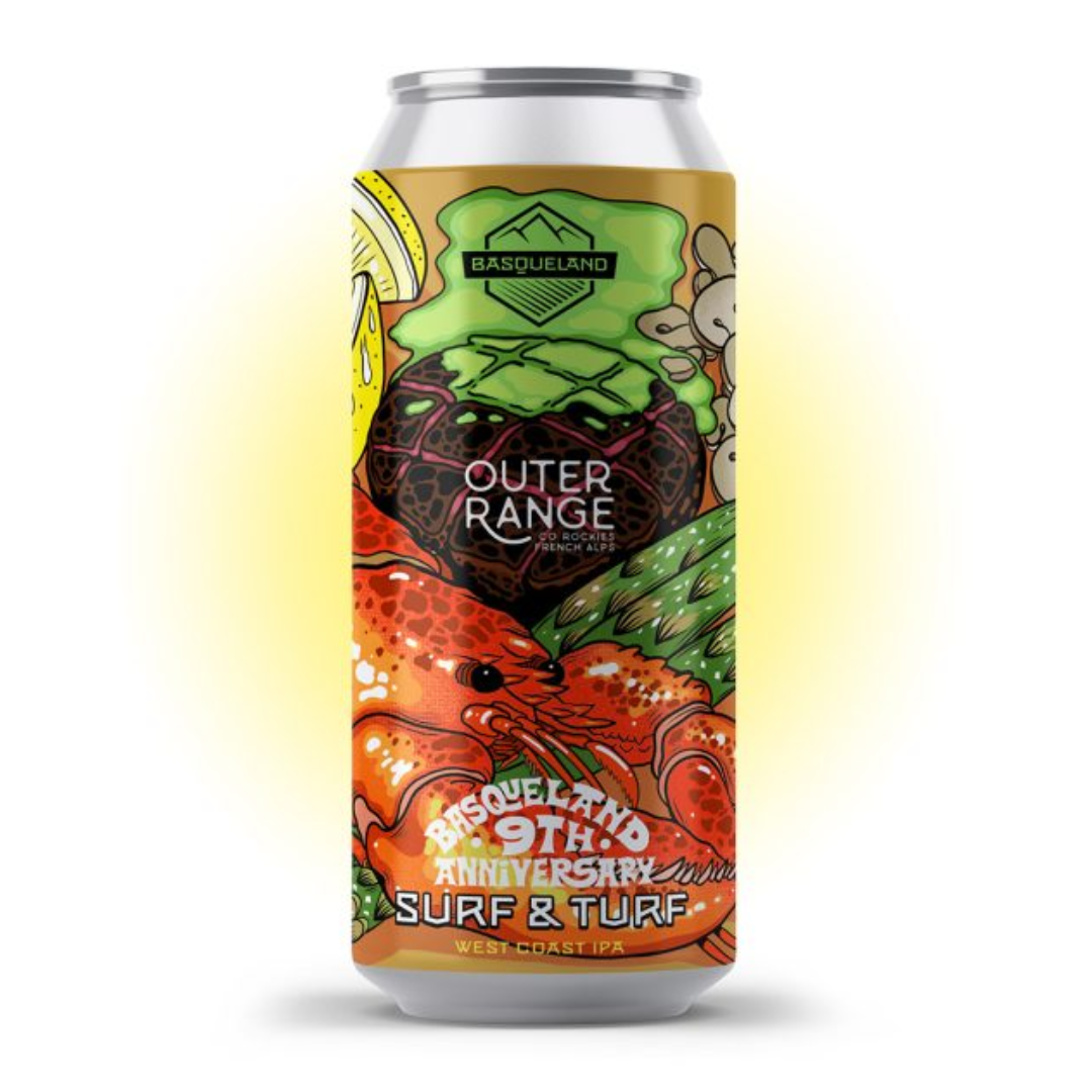 Basqueland x Outer Range Surf &amp; Turf WC IPA