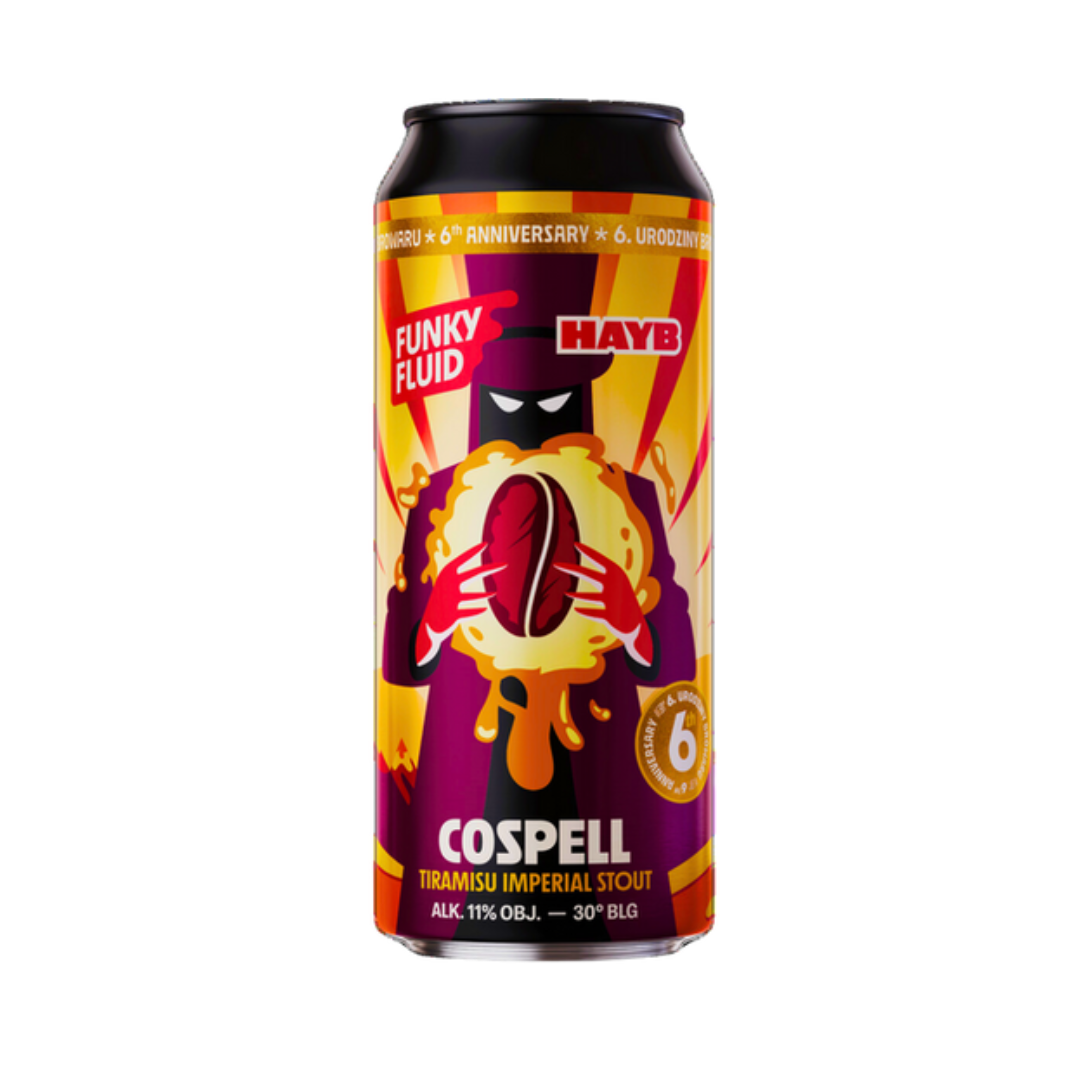 Funky Fluid x HAYB Cospell Tiramisu Imperial Stout