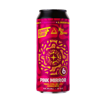 Funky Fluid x Ruse Pink Mirror NE DIPA