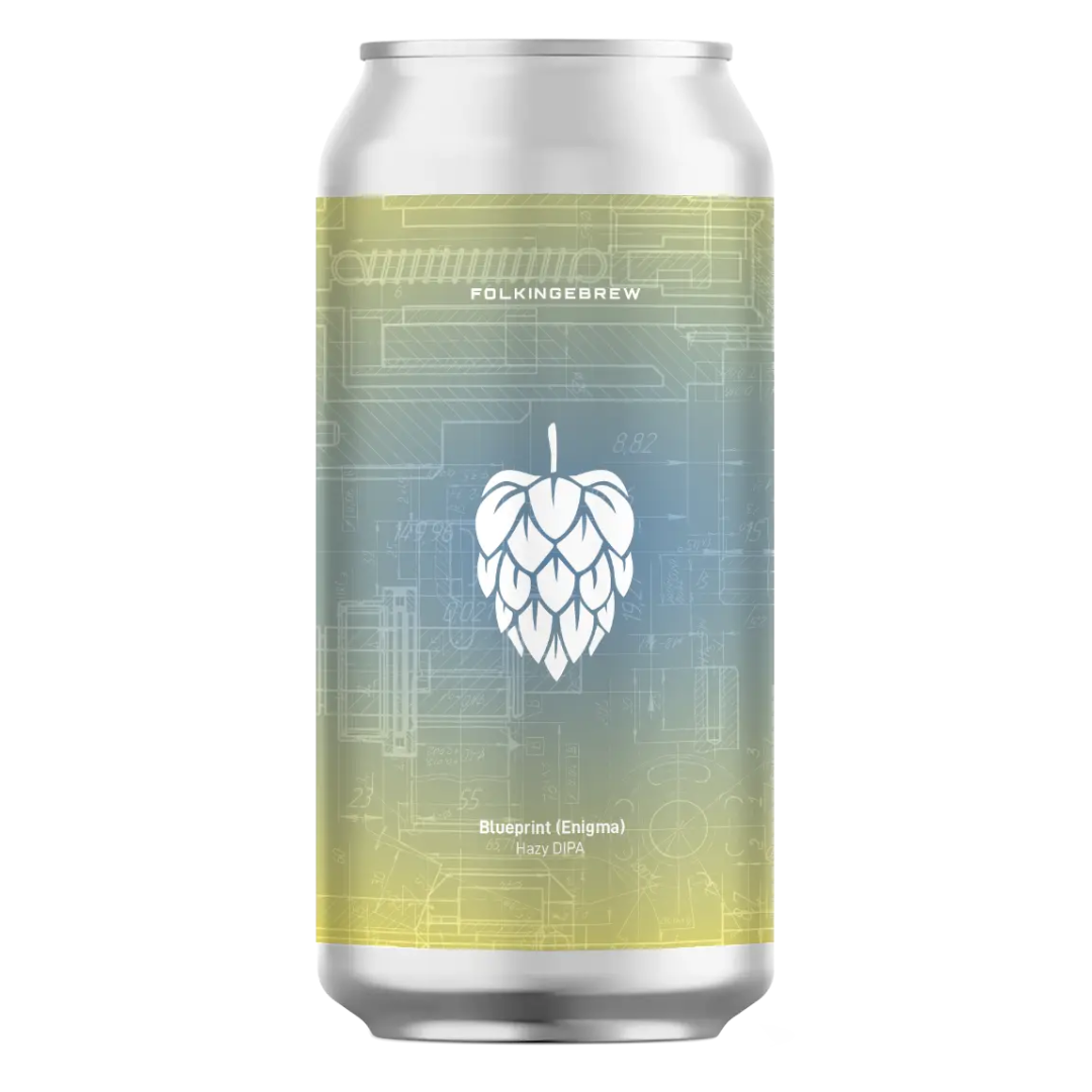 Folkingebrew Blueprint ENIGMA Hazy DIPA Folkingebrew Blueprint ENIGMA Hazy DIPA