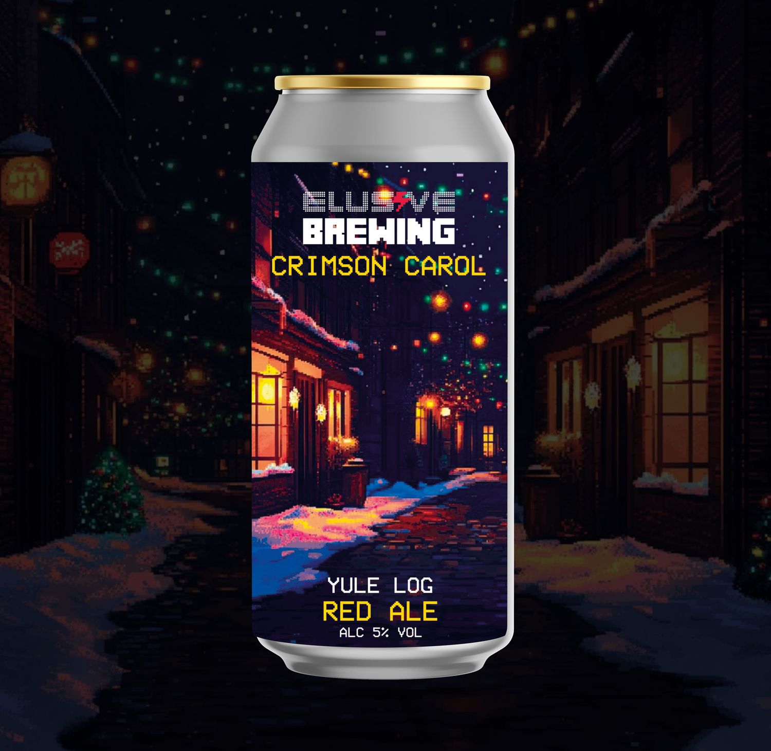 Elusive Crimson Carol Yule Log Red Ale