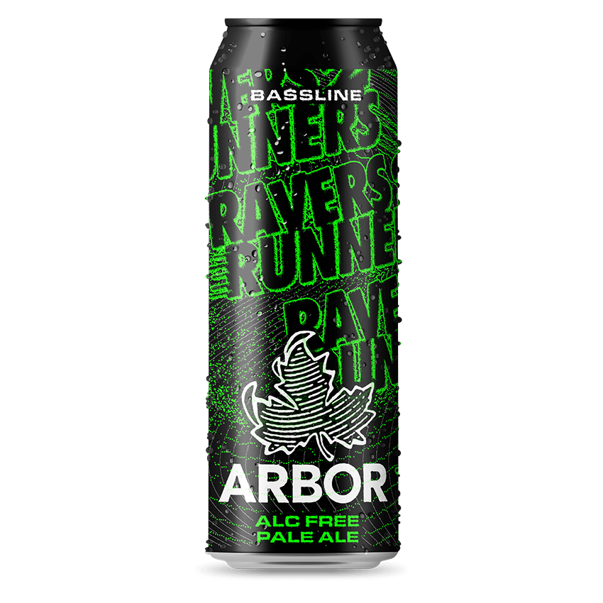 Arbor x Ravers2Runners Bassline AF Pale Ale