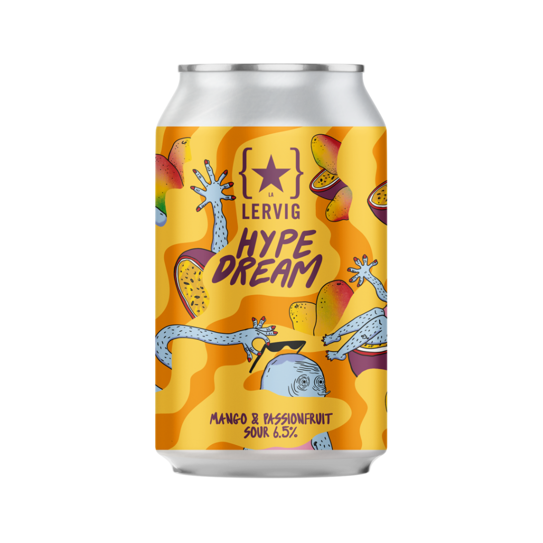 Lervig Hype Dream Mango &amp; Passionfruit Sour