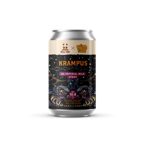 Brew York x Thiccc Sauce BA Krampus Imperial Milk Stout Brew York x Thiccc Sauce BA Krampus Imperial Milk Stout