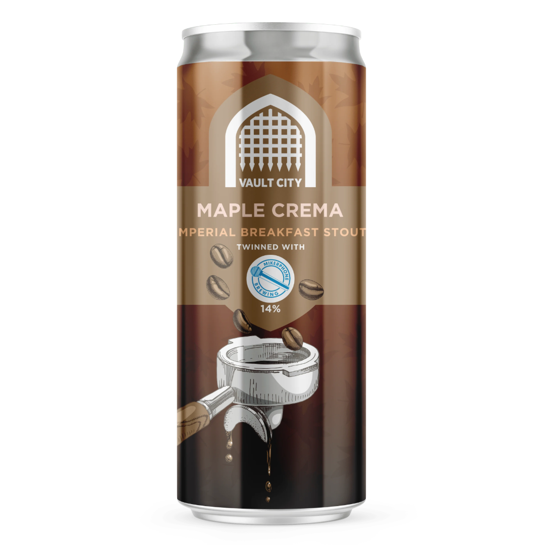 Vault City x Mikerphone Maple Crema Imperial Breakfast Stout