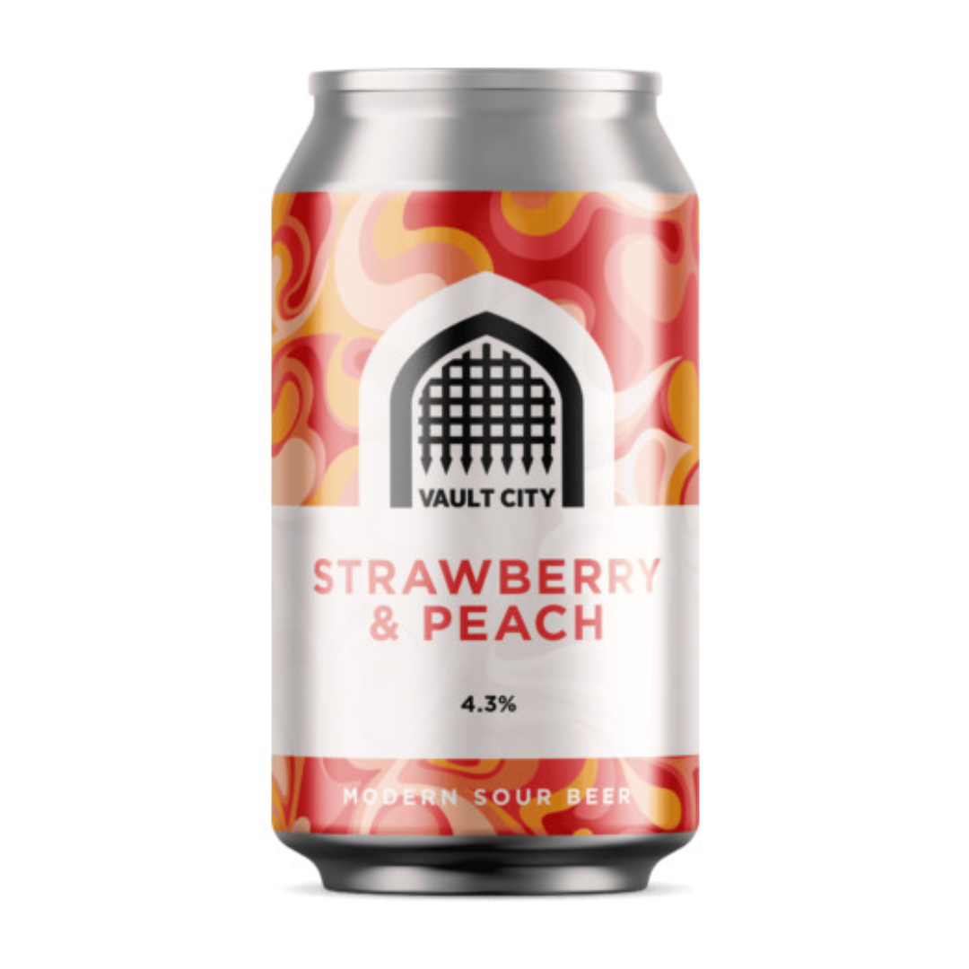 Vault City Strawberry &amp; Peach Sour