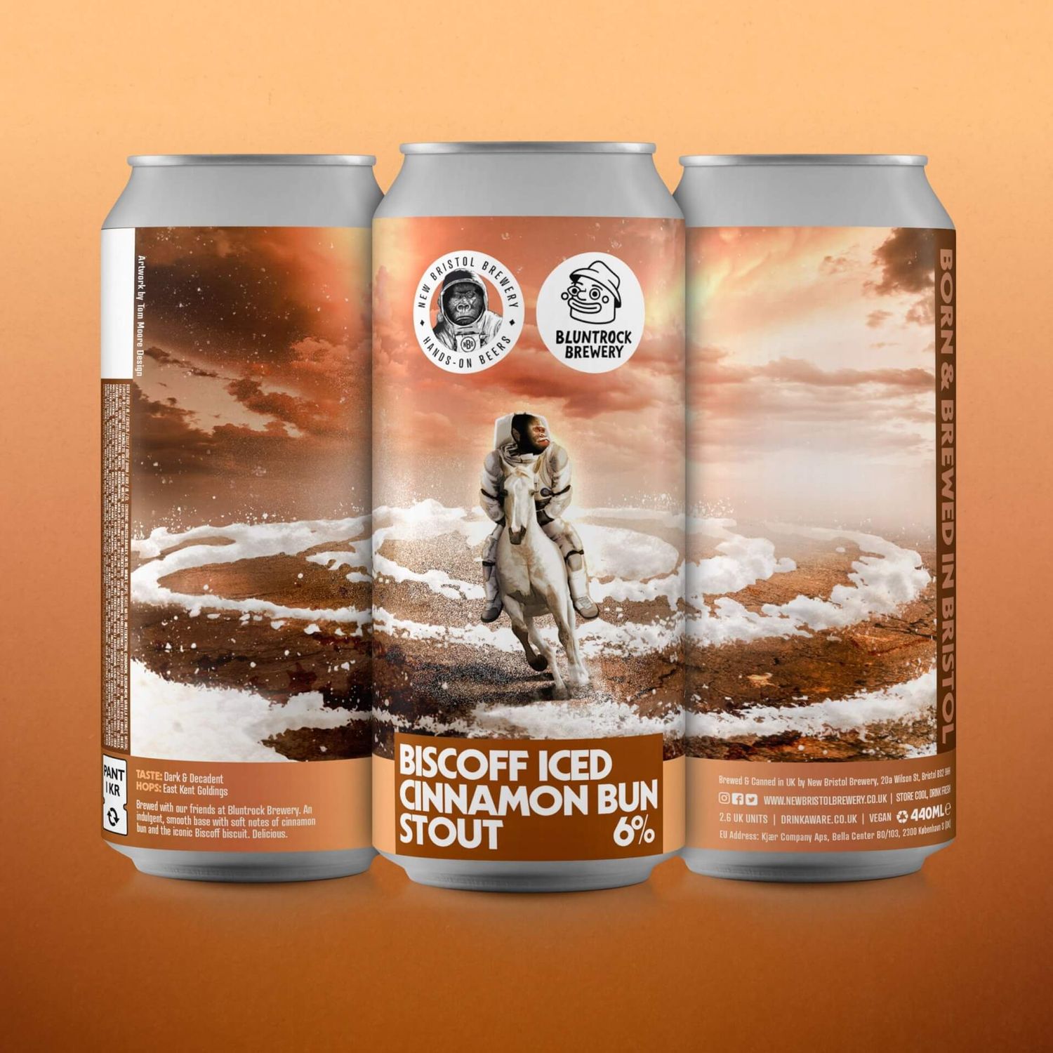 New Bristol x Bluntrock Biscoff Iced Cinnamon Bun Stout New Bristol x Bluntrock Biscoff Iced Cinnamon Bun Stout