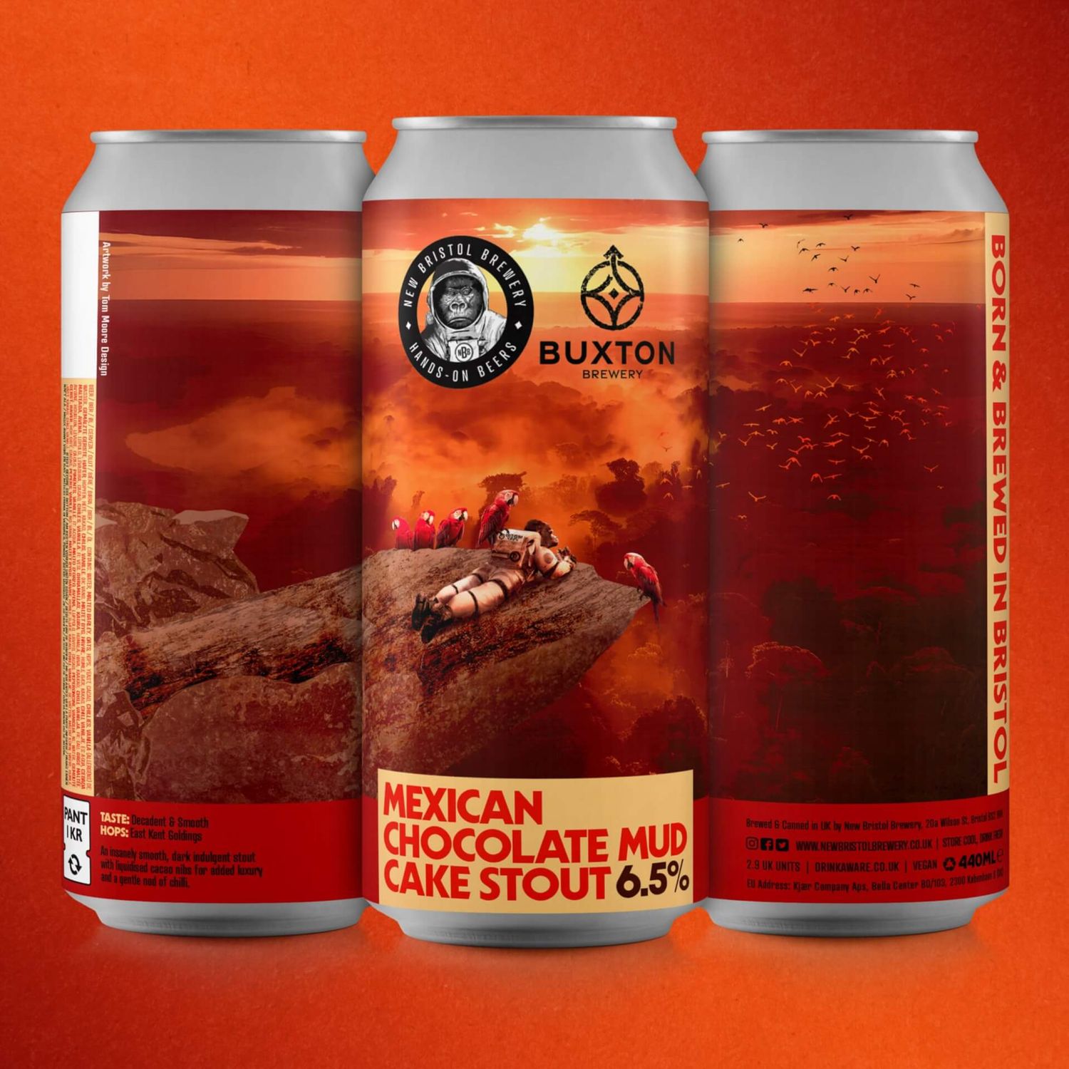 New Bristol x Buxton Mexican Chocolate Mud Cake Stout