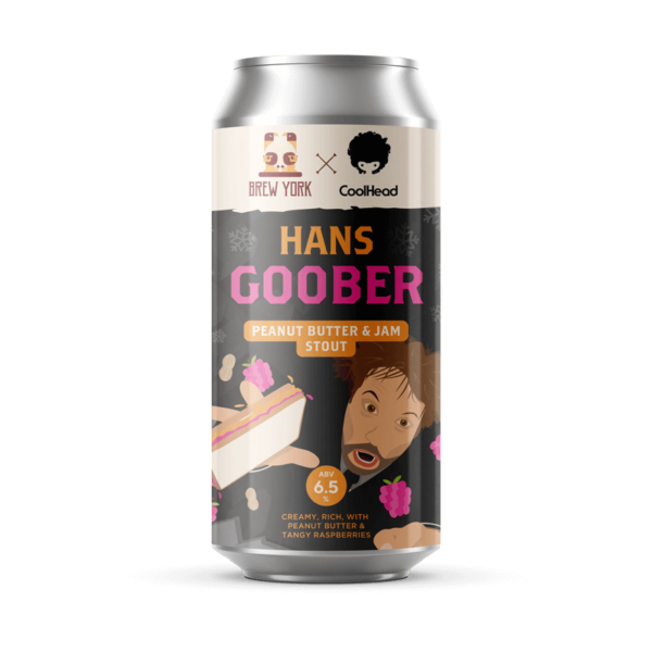 Brew York x CoolHead Hans Goober Peanut Butter & Jam Stout Brew York x CoolHead Hans Goober Peanut Butter & Jam Stout