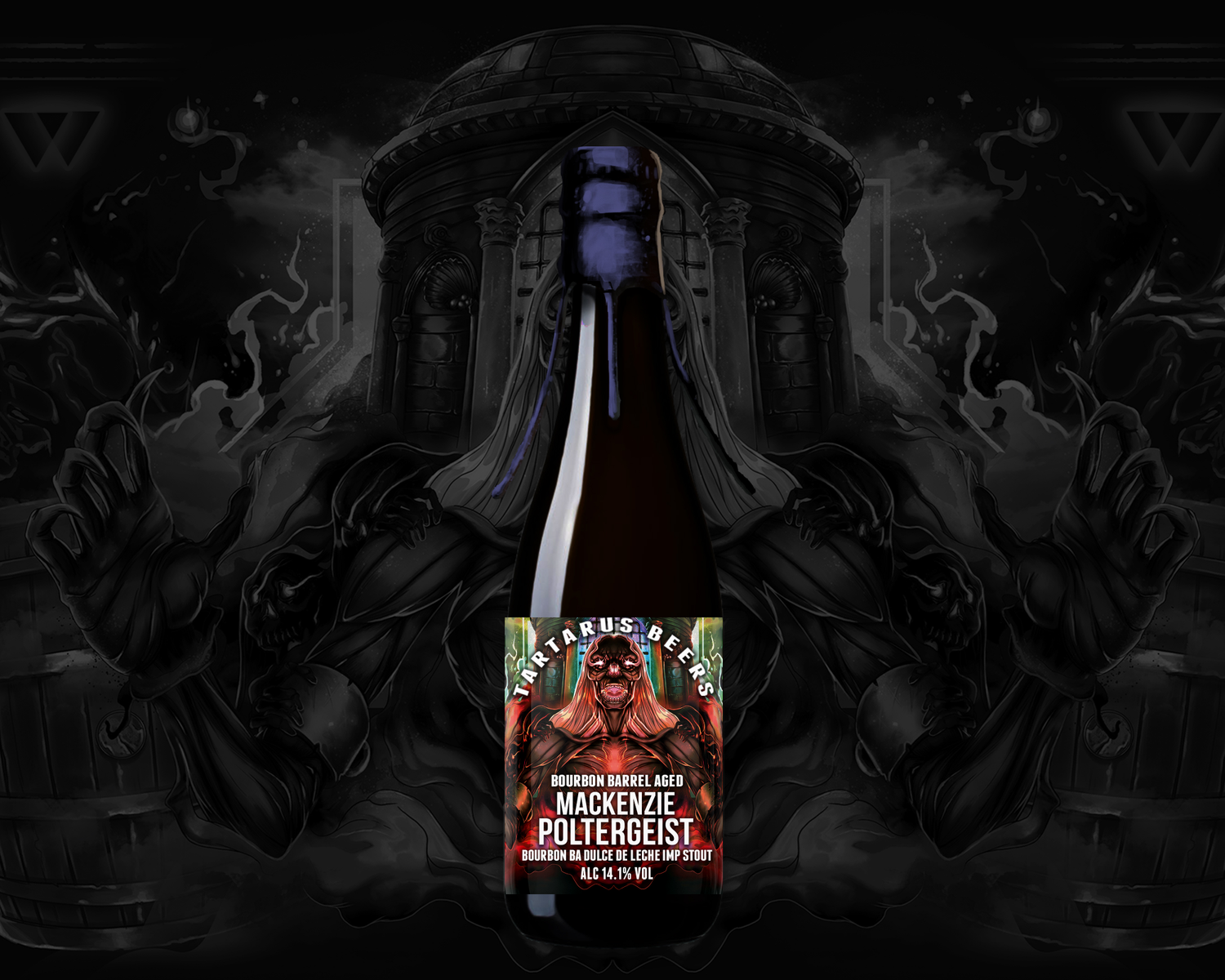 Tartarus Mackenzie Poltergeist Bourbon BA Imperial Stout Tartarus Mackenzie Poltergeist Bourbon BA Imperial Stout