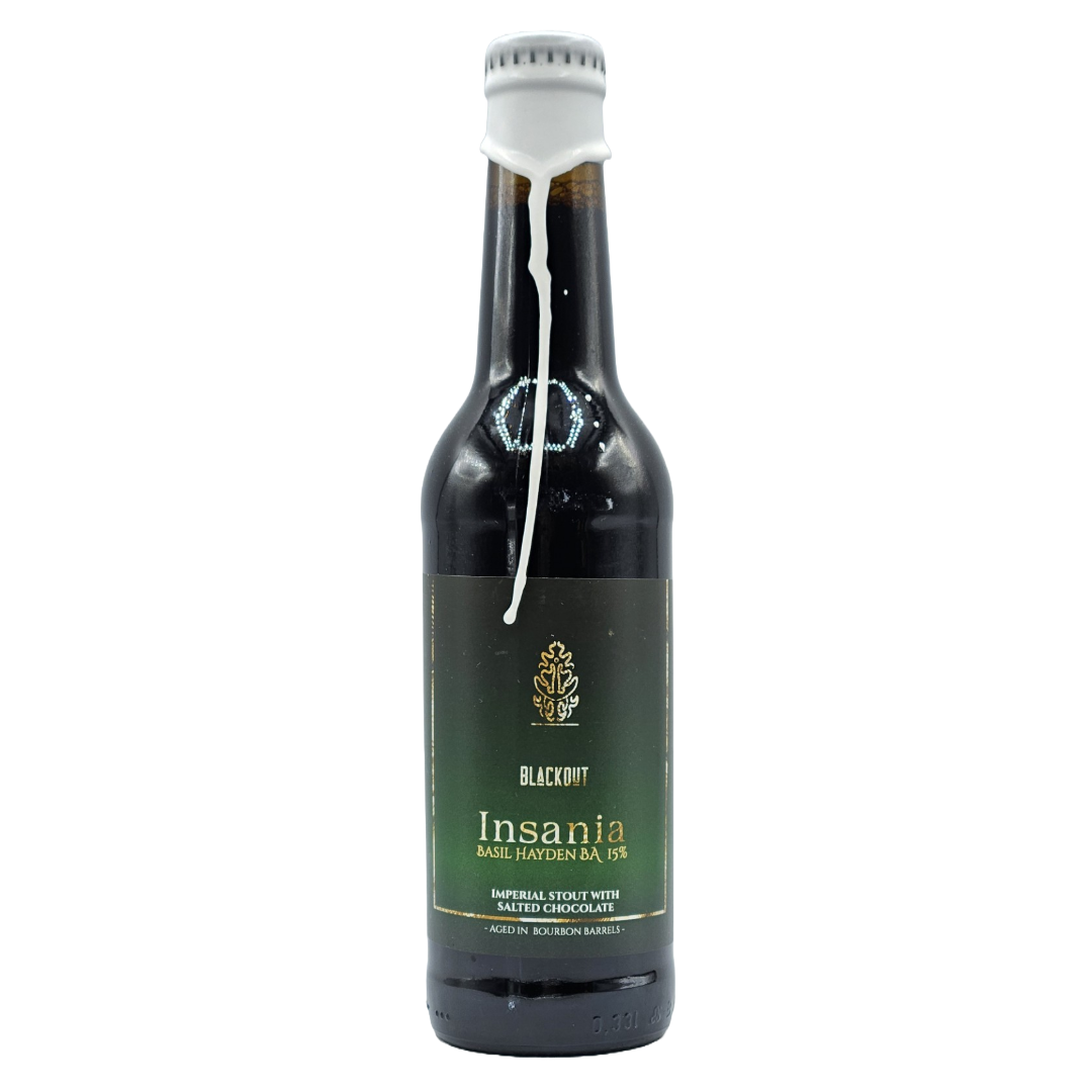 Blackout Insania Basil Hayden BA Imperial Stout Blackout Insania Basil Hayden BA Imperial Stout